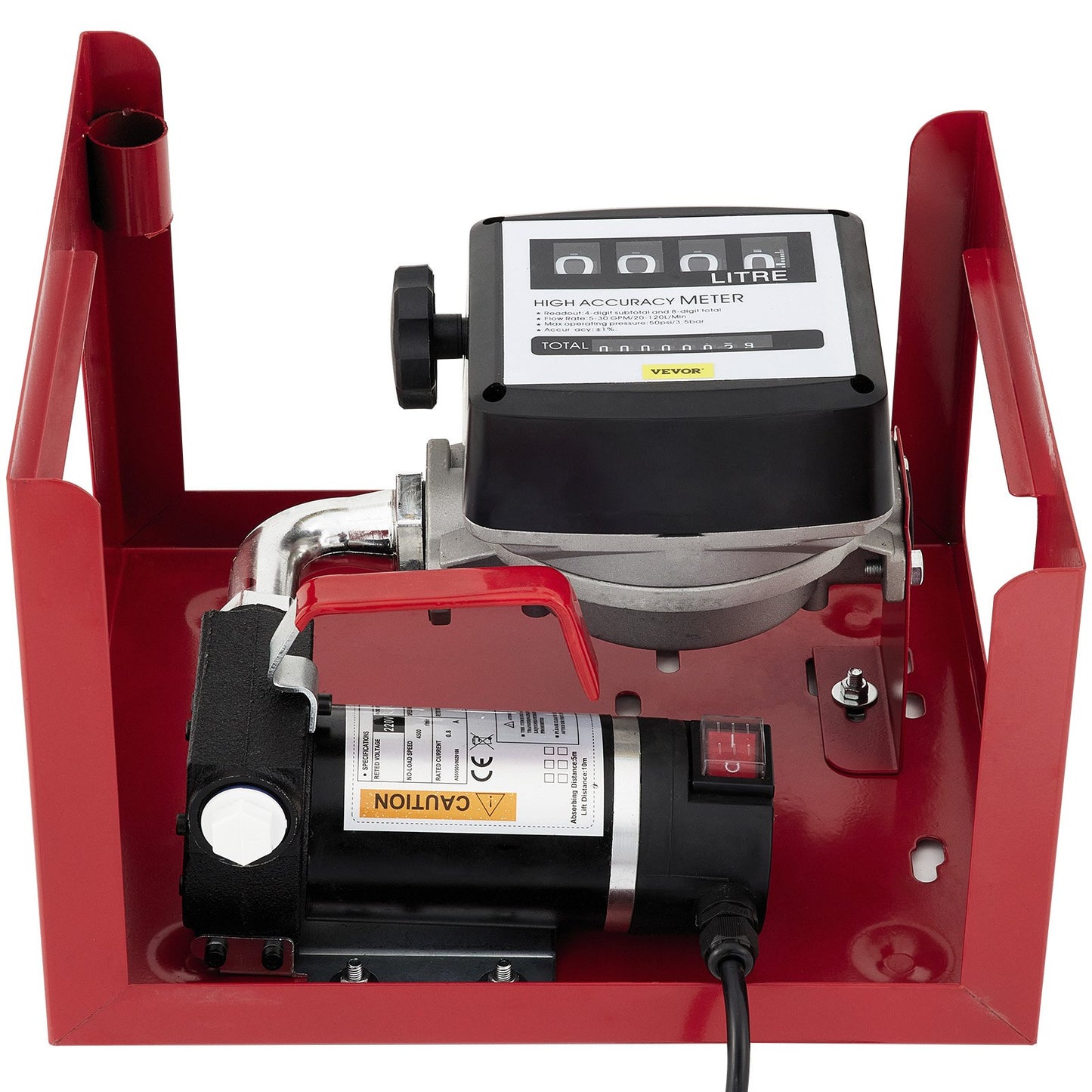 40-Liter-Dieselpumpe, Heizölpumpe, 300-W-selbstansaugende Ölpumpe, Ölsaugpumpe, selbstansaugend, Dieselkraftstoff-Förderpumpe, automatische Zählerpumpe