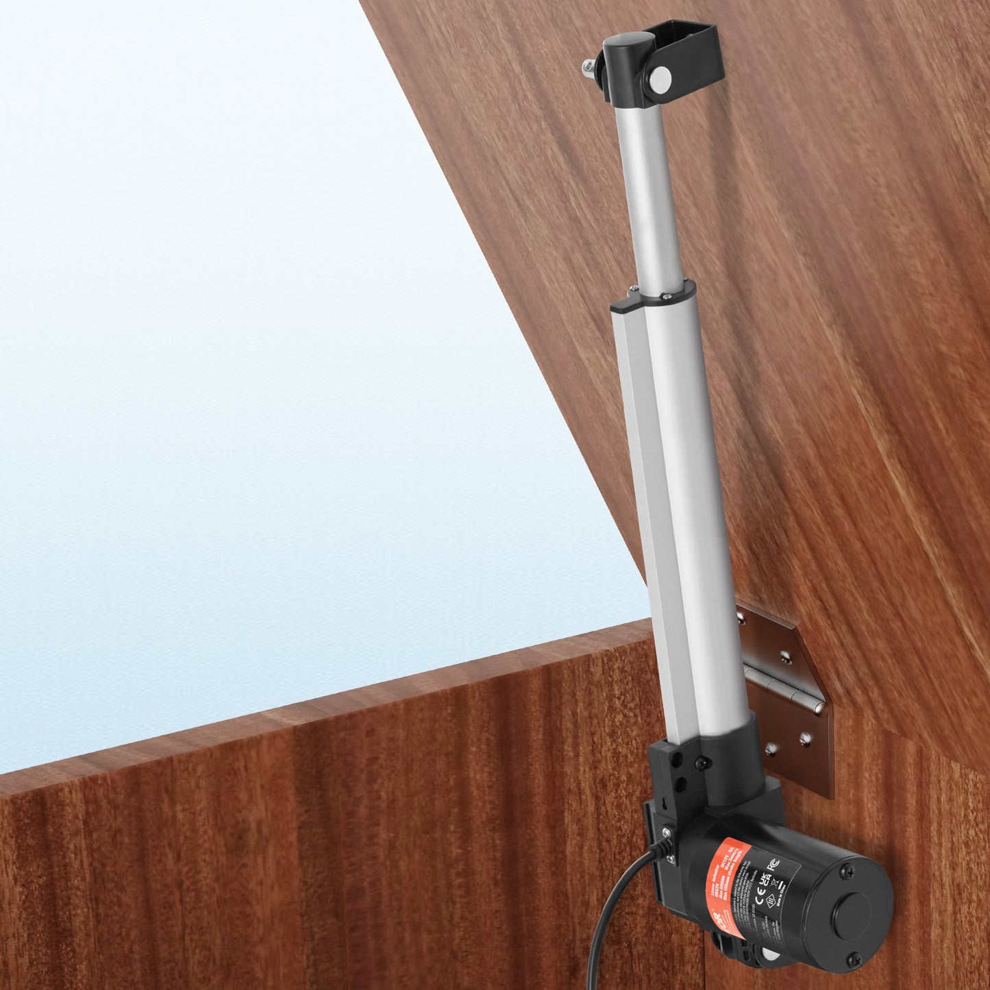 24-V-Linearaktuator-Kit, 25,4 cm, 2,5 cm/s, 99,8 kg/1000 N, Schutzart IP44