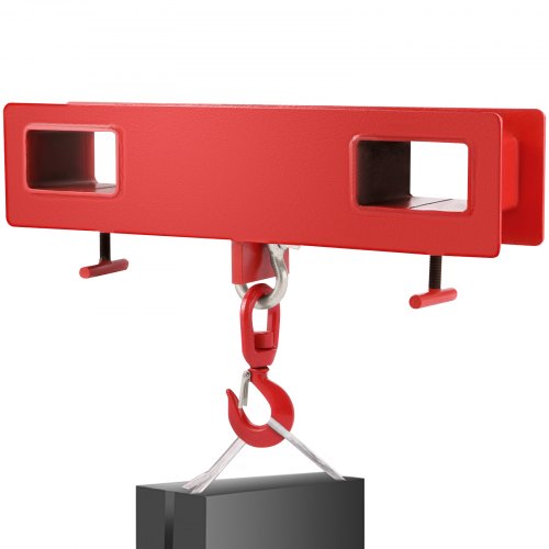2 Ton Forklift Lifting Hook 4000 LBS/2000KG Capacity Lift Truck Fork Hoist Swivel Hook Mobile Crane Forklift Attachments