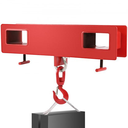 2 Ton Forklift Lifting Hook 4000 LBS/2000KG Capacity Lift Truck Fork Hoist Swivel Hook Mobile Crane Forklift Attachments