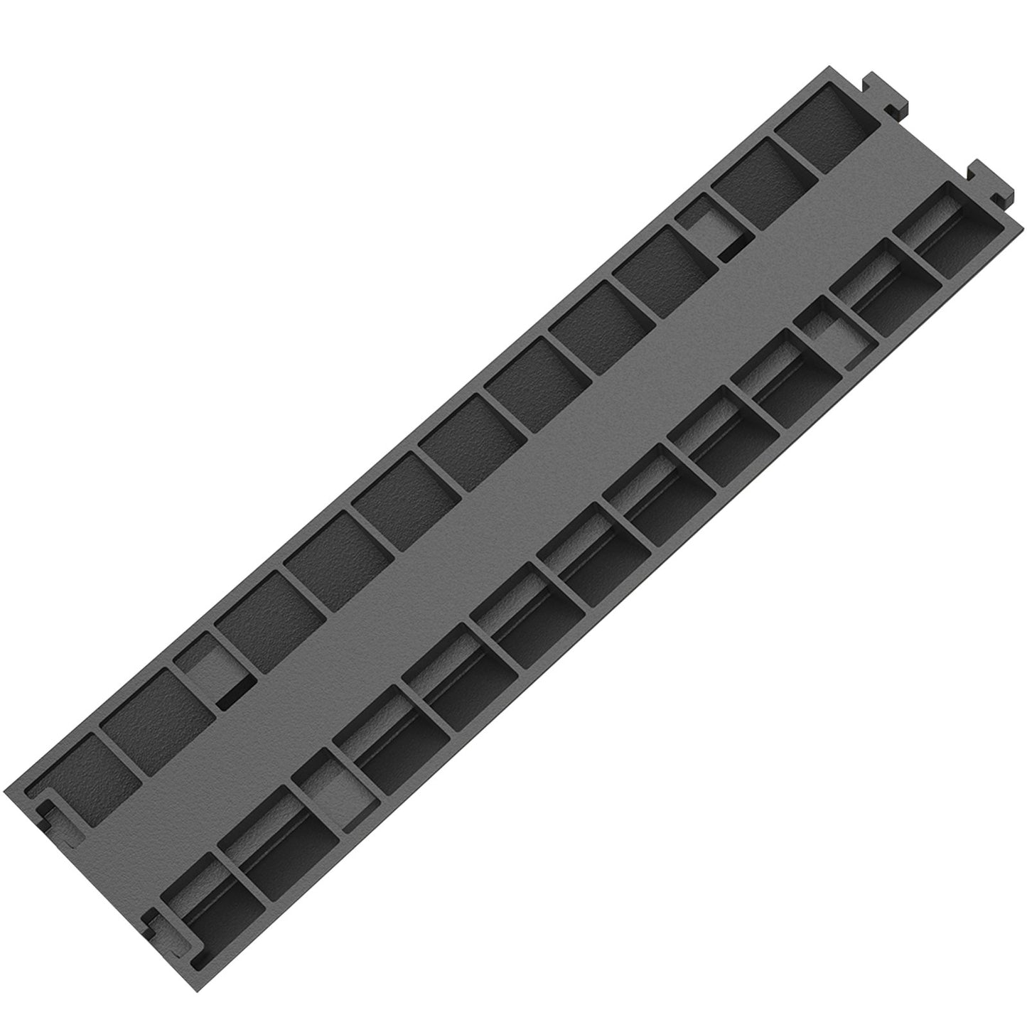 Cable Protector 101x24.5x5cm 3 Pack of 2 4989.5 kg per Axle Capacity Protective Wire Cord Ramp Driveway Rubber Traffic Speed Bumps