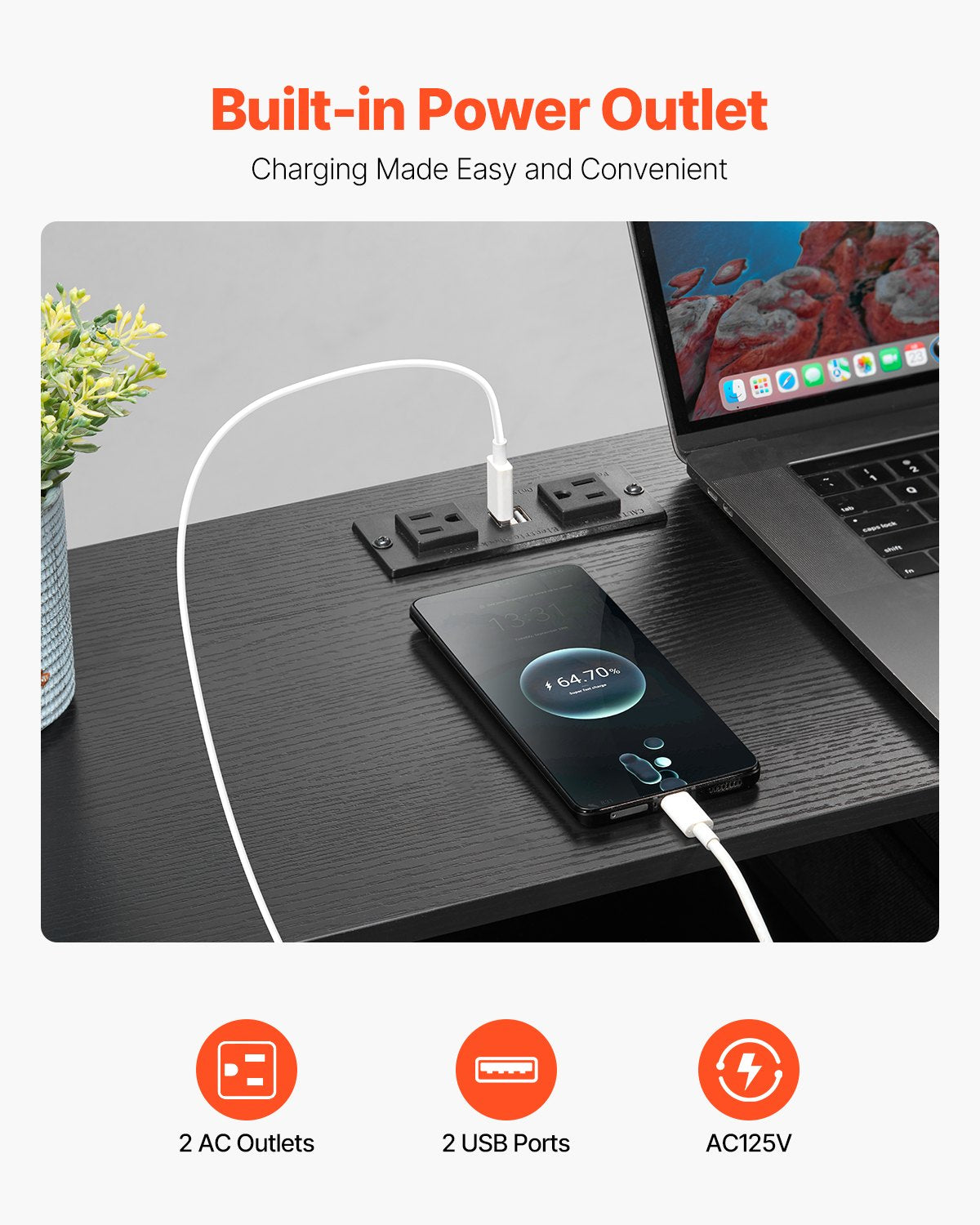 Kommode mit 10 Schubladen, Stoffkommode mit Stoffboxen, Kleiderschrankschubladen mit offenem Ablagefach, LED-Beleuchtung und integrierter Steckdose, Stoffaufbewahrungsturm für Schlafzimmer, Flur, Kleiderschrank, Schwarz