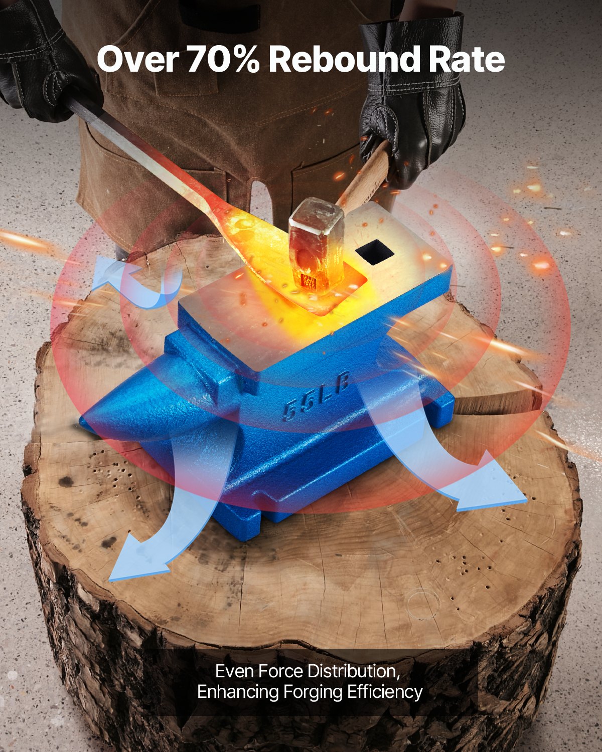 Einhorn-Amboss, 25 kg, Gusseisen-Amboss, robust und schlagfest, Schmiedewerkzeug für Juweliere und Metallhandwerker, zu verkaufen. Schmiedewerkzeuge und -ausrüstung.