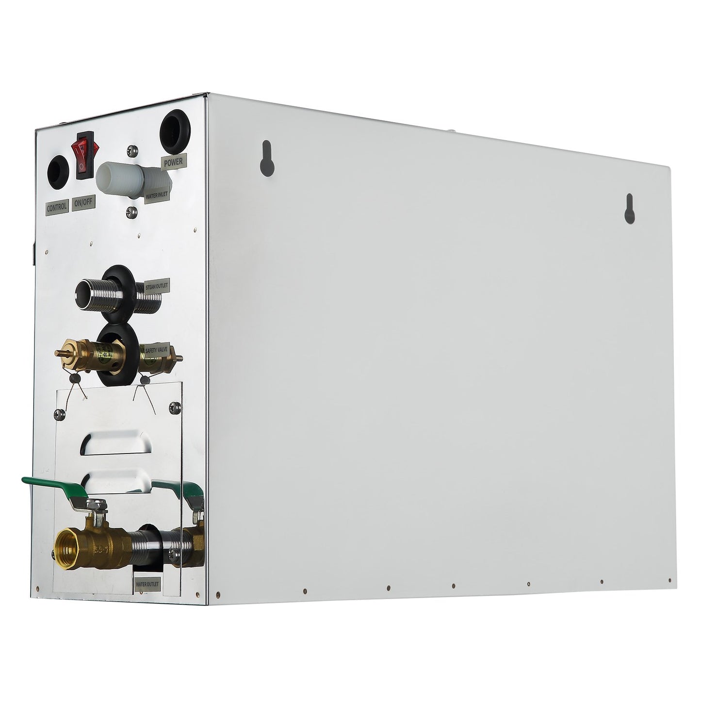 9-kW-Dampfgenerator, Dampfgenerator für Spa-Bereiche mit Digitalanzeige, 35–55 °C, Sauna-Dampfgenerator für Zuhause, gewerblicher Dampfgenerator-Bausatz, Dampfbadgenerator