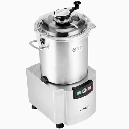 Food Processor & Vegetable Chopper, 18L Food-Grade Stainless Steel Food Processor Chopper with S-Curve Blade and Scraper, Ideal for Chopping Vegetables, Fruit, Grains, Nuts