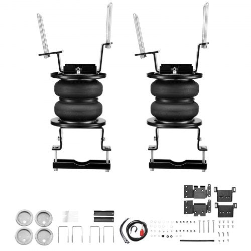 Air Bag Suspension Kit, Air Springs Suspension Bag Kit Compatible with 2011-2019 Chevrolet Silverado 2500/3500HD and GMC Sierra 2500/3500HD 4WD RWD, 5000 lbs Loading, 5 to 100 PSI