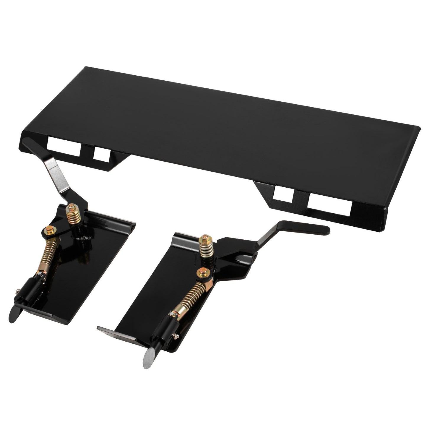 Skid Steer Attachment 3/8in Skid Steer Quick Attach Plate 85LBS Skidsteer Attachment 18.5\" Height Quick Attach Skid Steer Attachments for Buckets, Plows, Forks