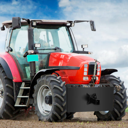 1/4\" Thick Plate 3/8\" Top Bar Thic Quick Tach Attachment Mount Plate Skid Steer Bobcat