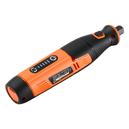 73-Piece Cordless Rotary Tool Kit, DC4V Portable Mini Power Rotary Tool, 5-Level Speed 7000-20000 RPM Multi-Purpose DIY Tools for Engraving, Sanding, Polishing, Carving, Cutting, DIY Crafts