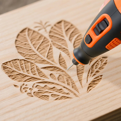 119-Piece Cordless Rotary Tool Kit, DC12V Portable Mini Power Rotary Tool, 28-Level Speed 5000-32000 RPM Multi-Purpose DIY Tools for Engraving, Sanding, Polishing, Carving, Cutting, DIY Crafts