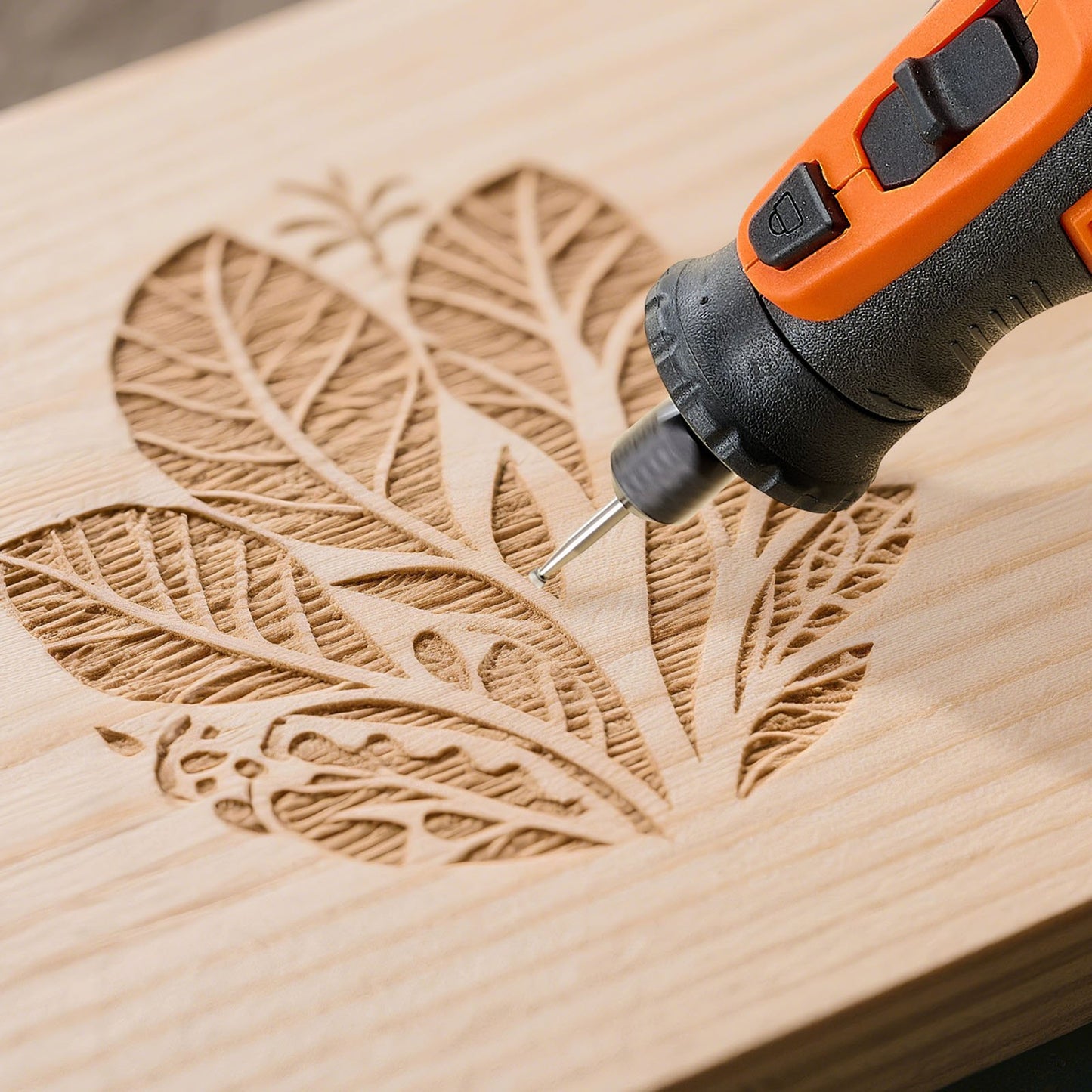 136-Piece Cordless Rotary Tool Kit, DC8V Portable Mini Power Rotary Tool, 5 Speeds 5000-30000RPM Multi-Purpose DIY Tools for Engraving, Sanding, Polishing, Carving, Grinding, Cutting, DIY Craft