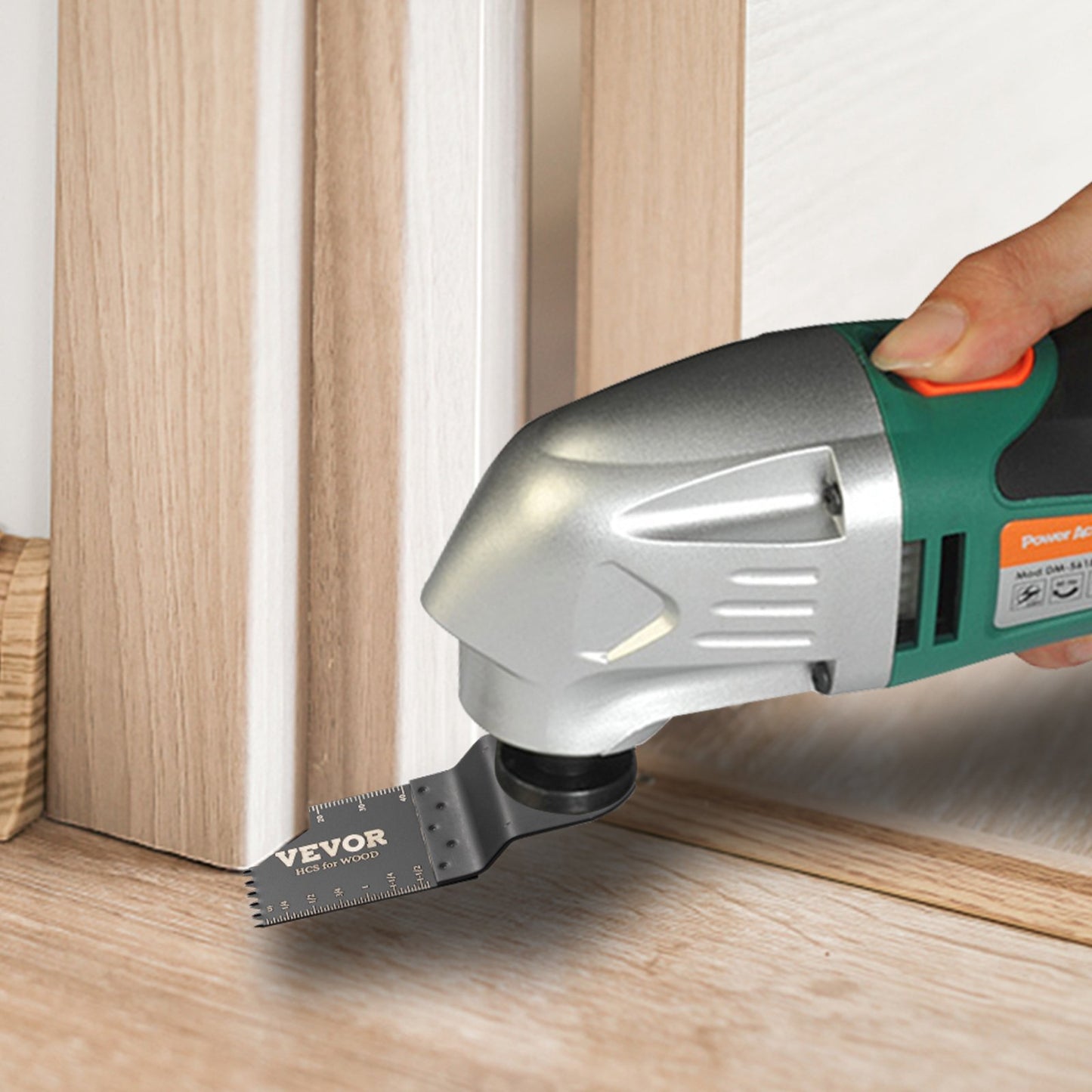 100 Stück oszillierende Sägeblätter, Schnellwechsel-Multitool-Sägeblattset, HCS-Werkzeugblätter für Holz und Kunststoff, kompatibel mit Dewalt, Dremel, Fein Worx, Bosch, Makita und Milwaukee