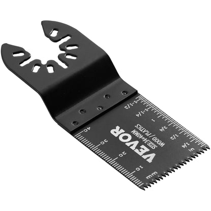 50PCS Oscillating Saw Blades, Universal Quick Release Oscillating Saw Blades, Multitool Tool Blades for Wood Plastic Aluminum, Fit Dewalt Milwaukee Hitachi Chicago Craftsman