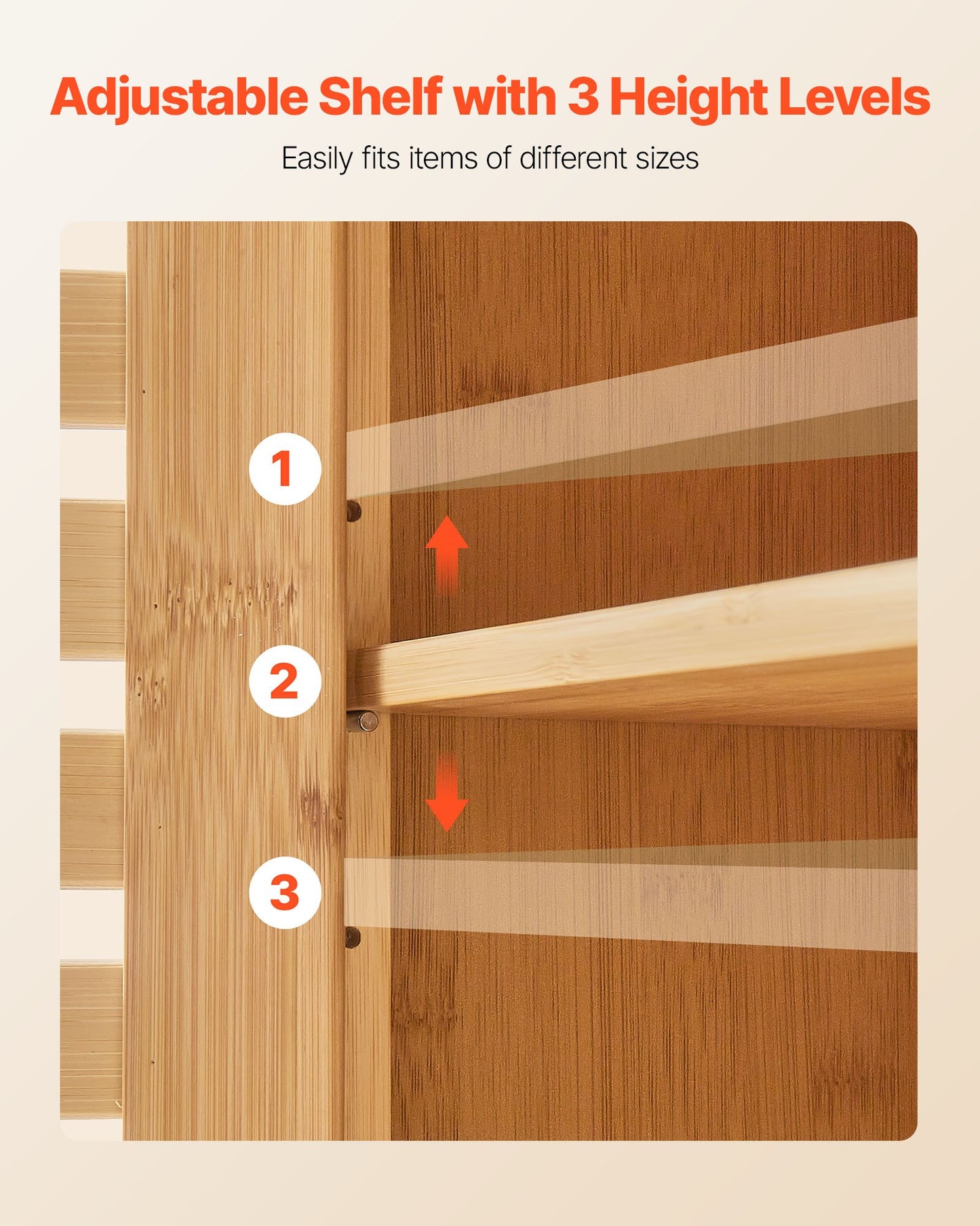 Badezimmer-Wandschrank mit 2 Türen und verstellbarem Einlegeboden, Wandmontierter Medizinschrank über der Toilette, Hängeorganizer mit Regalen und offener Trennwand für Waschküche, Küche und WC