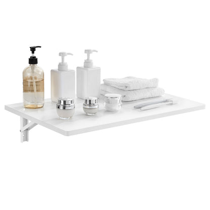 Wandmontierter, schwebender Klapptisch für Laptops, Homeoffice, 60 x 40 cm