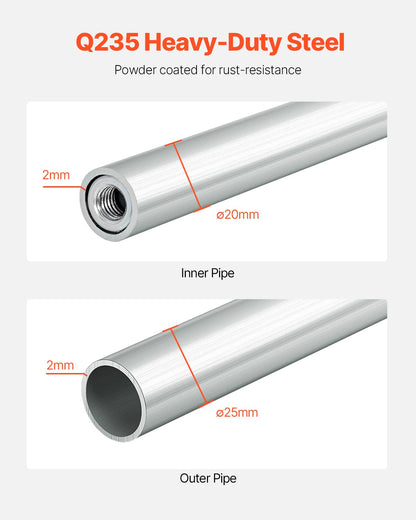 Wall Mounted Tire Rack, 31" - 56" Adjustable Tire Rack, Q235 Heavy-Duty Steel Tire Storage Rack for R14-R20 inch Standard Tires, Max 400lbs Load Capacity, Ideal for Garage Workshop Repair Shop