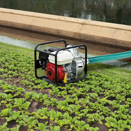 Saugschlauch, 51 mm (2 Zoll) x 6,1 m (20 Fuß), grüner, hochwertiger Schlauch, mit Camlock-Kupplungen und Aluminium-Fittings, passend für verschiedene Pumpen, für Abwasserbehandlung, Wassertransport und weitere landwirtschaftliche Zwecke