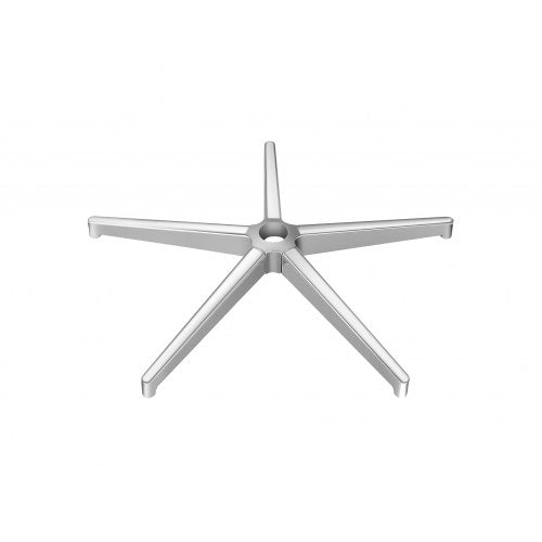 Ersatz-Bürostuhlgestell, 71 cm (28 Zoll), 1134 kg (2500 lbs) statische Belastbarkeit, robustes Universal-Bürostuhlgestell mit verstärkten Metallbeinen, Silber