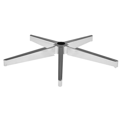 Office Chair Base Replacement, 28", 2500 lbs Static Load Capacity, Heavy Duty Universal Computer Desk Chair Stool Base Part with Reinforced Metal Legs, Desk Chair Base Replacement Parts, Silver
