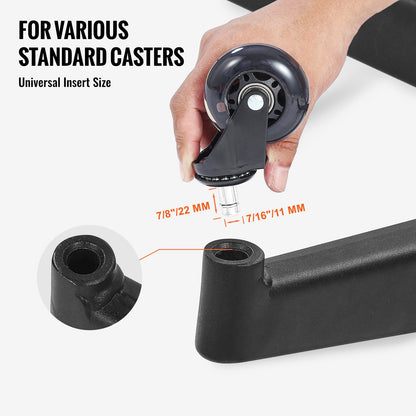 Office Chair Base Replacement 71.1 cm Heavy Duty Metal Stool Base 1134 kg