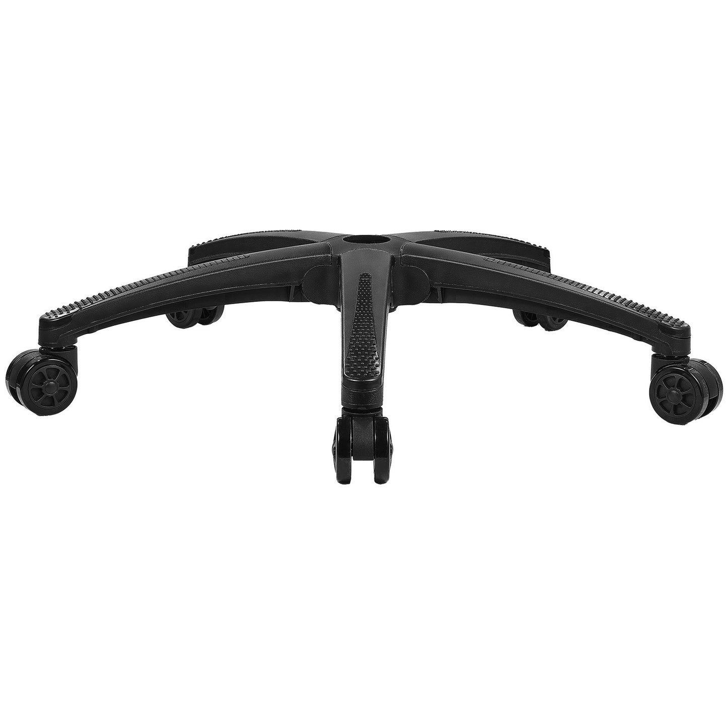 Office Chair Base Replacement, 28", 2500 lbs Static Load Capacity, Heavy Duty Universal Computer Desk Chair Stool Base Part with 5 Casters and Reinforced Legs, Desk Chair Base Replacement, Black