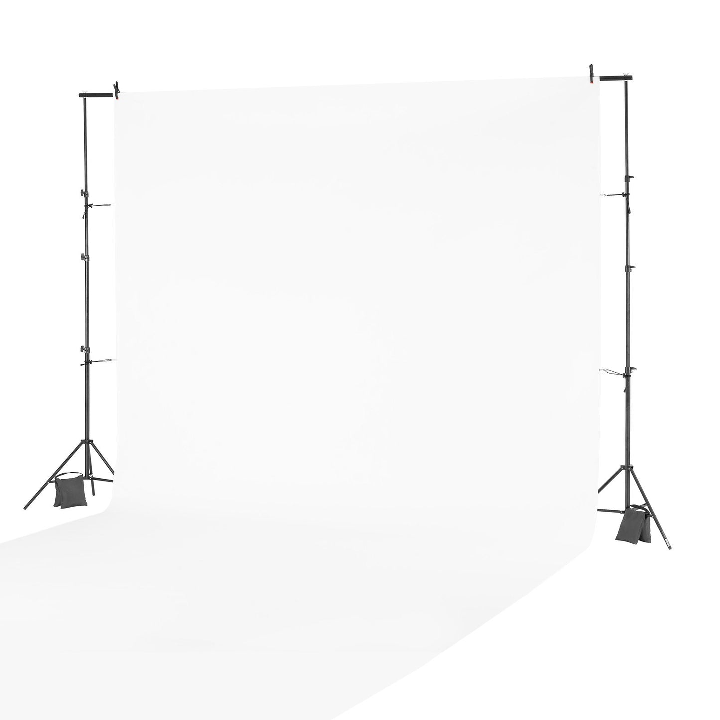 Backdrop Stand, 10 x 10 ft Adjustable Photo Backdrop Stand Kit, Portable Background Backdrop Stand with 4 Crossbars, Heavy Duty Projector Screen Stand, for Wedding, Photo Video Studio & Party