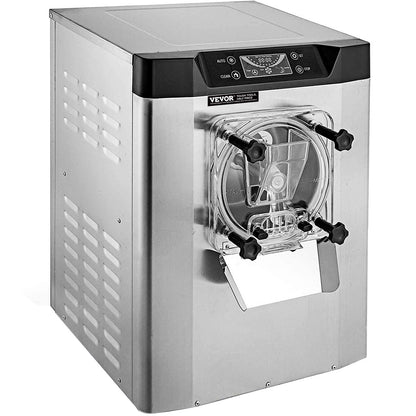 Gewerbliche Eismaschine für Harteis, 3,5–4,4 britische Gallonen/Stunde, Edelstahl