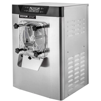 Gewerbliche Eismaschine für Harteis, 3,5–4,4 britische Gallonen/Stunde, Edelstahl