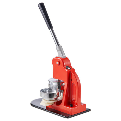 Buttonmaschine, 75-mm-Stanzpresse, Bastelset für Kinder, Anstecknadel-Set mit 500 Buttonteilen, Kreisschneider und Zauberbuch