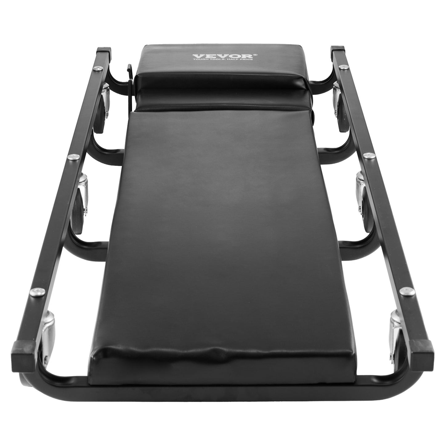 Mechanic Garage Creeper, 1016 mm, 136.1 kg Capacity Automotive Rolling Creeper with 6 Casters Adjustable Cushioned Headrest, Heavy Duty Steel Frame Low Profile for Garages, Repair Shops, and DIY