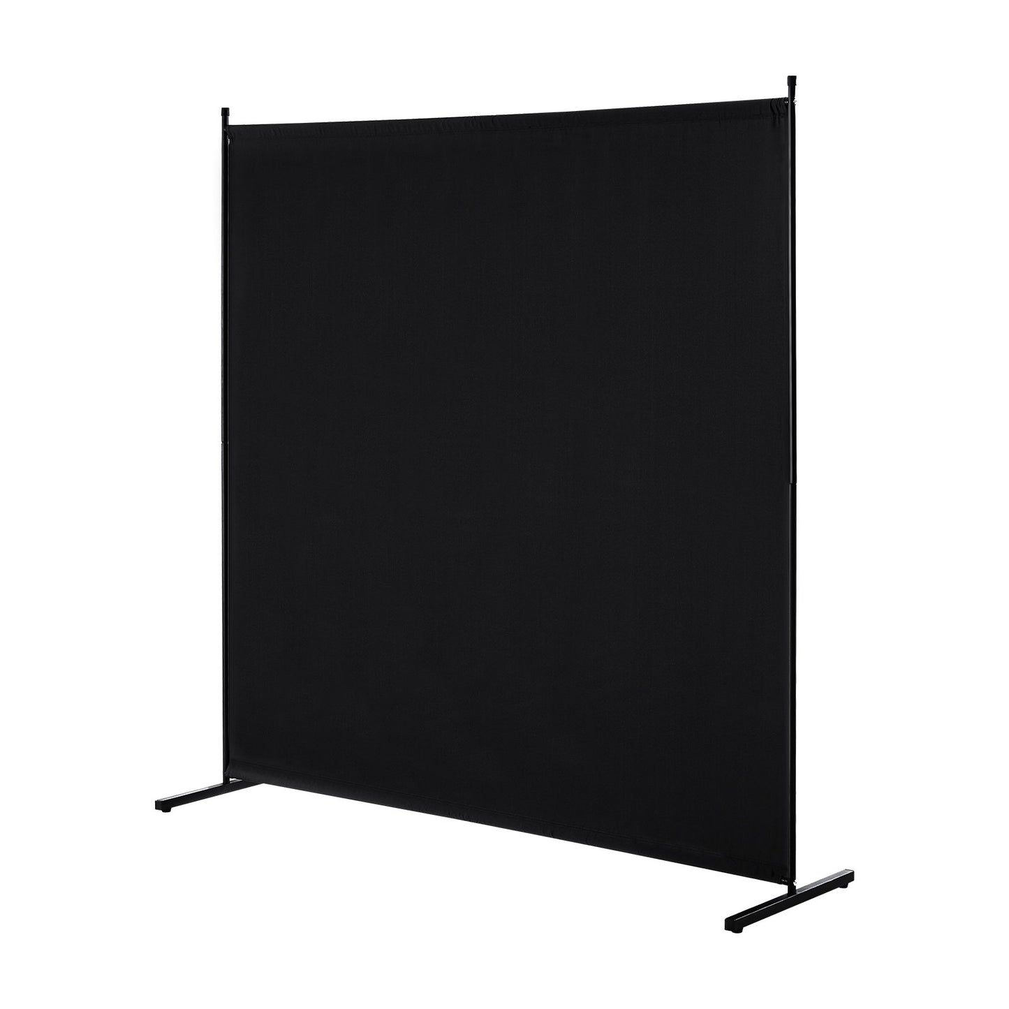 Room Divider, Single Panel Room Divider, 6FT Privacy Screen Indoor, Partition Divider for Room Separation, Freestanding Room Divider Panel for Office, Bedroom, Black