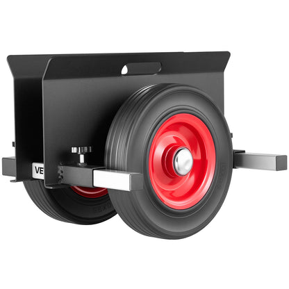 Panel Dolly, 453.6 kg Load Capacity, Drywall Mover with 25 cm Rubber Wheels Fits Different Terrain, Adjustable Clamp Panel Cart for Steel Panels, Mattress, Doors and Drywall Sheet, Black