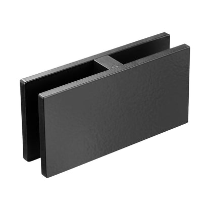 Glass Clamp, 4 PCS Rectangle Glass Railing Bracket for 0.31 "-0.47 " Tempered Glass, 304 Stainless Steel Glass Mounting Clamp, 0.2” Thick Glass Shelf Bracket for Balcony, Garden, Pool, Stair