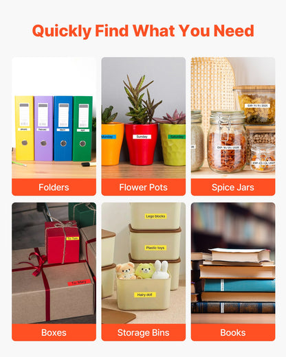 Etikettenband, 4er-Pack, 12 mm (0,47 Zoll), schwarz auf weiß, Nachfüllpackungen für verschiedene Brother P-Touch Etikettendrucker, strapazierfähig und langlebig, Ersatz für Letra Tag TZe-231