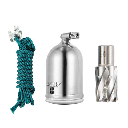 Magnetic Drill 220V-240V Magnetic Drilling Machine 980W, Metal Drill Press High Power 680 rpm, Multi-Function Metal Drill Press 35MM Core Drilling Machine for Drilling And Tapping