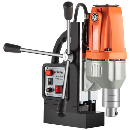 Magnetic Drill 220V-240V Magnetic Drilling Machine 980W, Metal Drill Press High Power 680 rpm, Multi-Function Metal Drill Press 35MM Core Drilling Machine for Drilling And Tapping