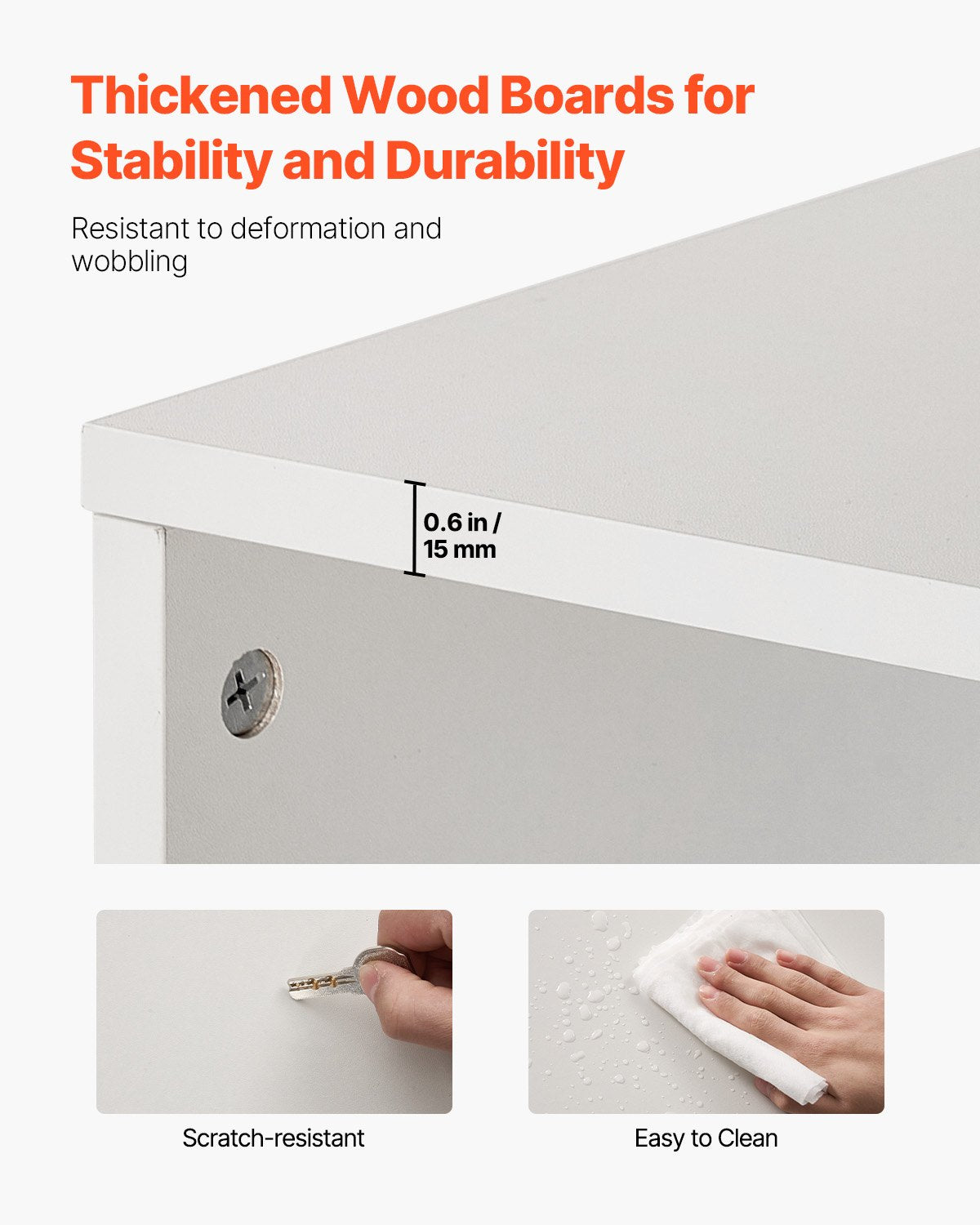 8 Tiers Narrow Bookshelf, 71 in Wooden Tall Open Bookcase with Height-Adjustable Shelf, Freestanding Display Storage Floor Bookcase Bookshelf for Library, Bedroom, Living Room, Office, White