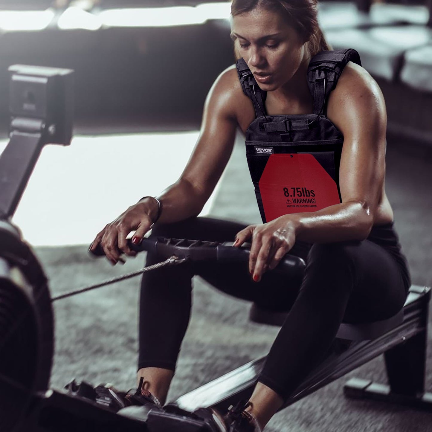 Gewichtsscheiben für Gewichtswesten, 8,75 lb (ca. 4 kg) pro Paar, hochwertige Stahlgewichtsscheiben, ergonomische Passform – WODs, Zusatzgewicht für Gewichtswesten, für Krafttraining, Laufen, Fitness, intensive Workouts