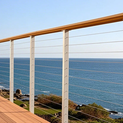 Wire Rope Kit, 1/16" 330 ft 304 Stainless Steel Cable with 80 Sleeves and 20 Thimbles, 450 lbs Breaking Strength, 7x7 Strands Marine Aircraft Grade for Handrail Stair Decking Fence Outdoors