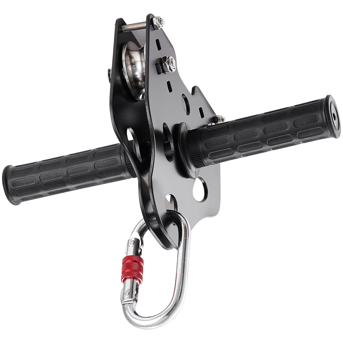 Zipline Kit for Kids and Adult, 36.6 m Zip Line Kits Up to 226.8 kg, Backyard Outdoor Quick Setup Zipline, Playground Entertainment with Stainless Steel Zipline, Spring Brake, Safety Harness, Seat