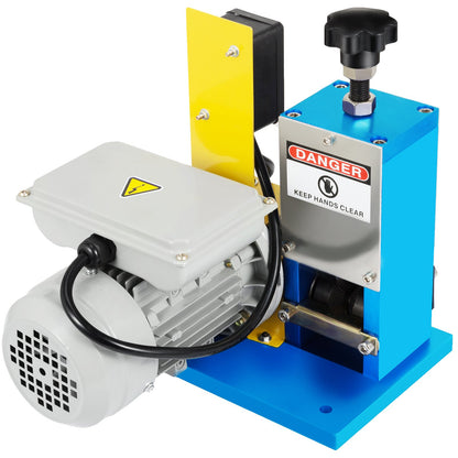 Electric Wire Stripping Machine Φ1.5mm~Φ25mm Portable Automatic Wire Stripper Cable 180W Wire Stripping Machine Tool for Scrap Copper Recycling