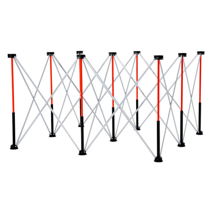 Portable Folding Workstand, 1264 x 1264 mm Collapsible Workbench, 1589 kg Weight Capacity, No Assembly Foldable Work Stand with Storage Bag, Table Top NOT Included, for Garage Workshop Outdoor