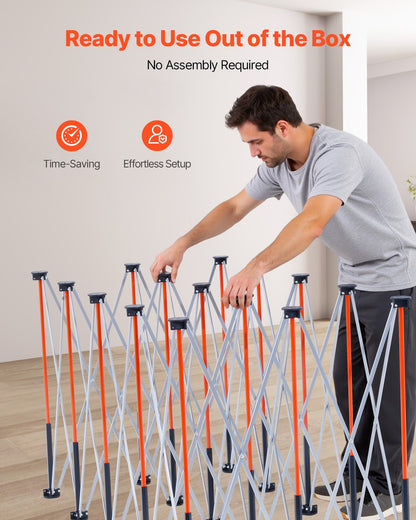 Portable Folding Workstand, 2455 x 1260 mm Collapsible Workbench, 2724 kg Weight Capacity, No Assembly Foldable Work Stand with Storage Bag, Table Top NOT Included, for Garage Workshop Outdoor