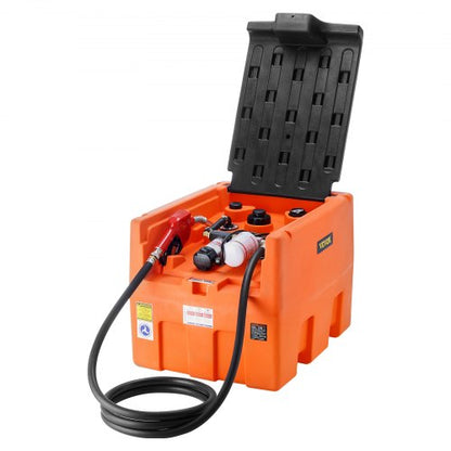 Portable Diesel Tank 181.7 L Fuel Tank with 12V Electric Transfer Pump