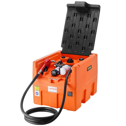 Portable Diesel Tank 181.7 L Fuel Tank with 12V Electric Transfer Pump