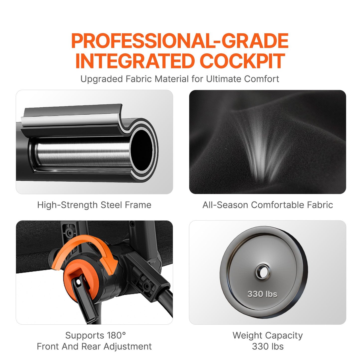 Klappbarer Rennlenkradständer für Logitech G923/G920/G29, Lenkradständer und Fußpedalwinkel verstellbar, tragbares Stahl-Fahrsimulator-Cockpit – Thrustmaster T248P, GT-/Formel-Modus, große Ausführung