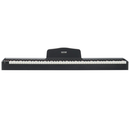 Gewichtetes Digitalpiano, 88 vollgewichtete Tasten, elektrisches Klavier mit zwei Tastaturen und Lautsprechern, Sustain-Pedal, Kopfhöreranschluss, 200 Klangfarben und Rhythmen, unterstützt Bluetooth/USB/MIDI, für Anfänger und Lehrer