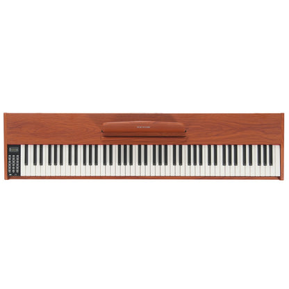 Gewichtetes Digitalpiano, 88 vollgewichtete Tasten, elektrisches Piano mit zwei Tastaturen und Lautsprechern, vierbeiniger Klavierständer mit Kopfhöreranschluss, 200 Klangfarben und Rhythmen, unterstützt Bluetooth/USB/MIDI, für Anfänger
