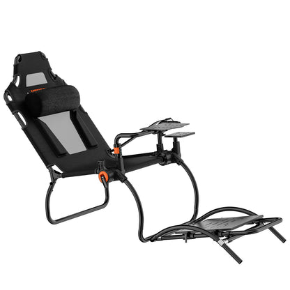 Zusammenklappbarer Rennlenkradständer für Logitech G923/G920/G29, Lenkradständer und Fußpedalwinkel verstellbar, tragbarer Fahrsimulator aus Stahl – Thrustmaster T248P, Fanatec, Hori, Compact