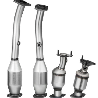 Exhaust Manifold 05-11 Nissan Frontier Exhaust Manifold Bolts Gasket Combination 4.0L OEM Quality High Flow Catalytic Converter for 2005-2011 Nissan Frontier/Xterra/Pathfinder(EPA Compliant)